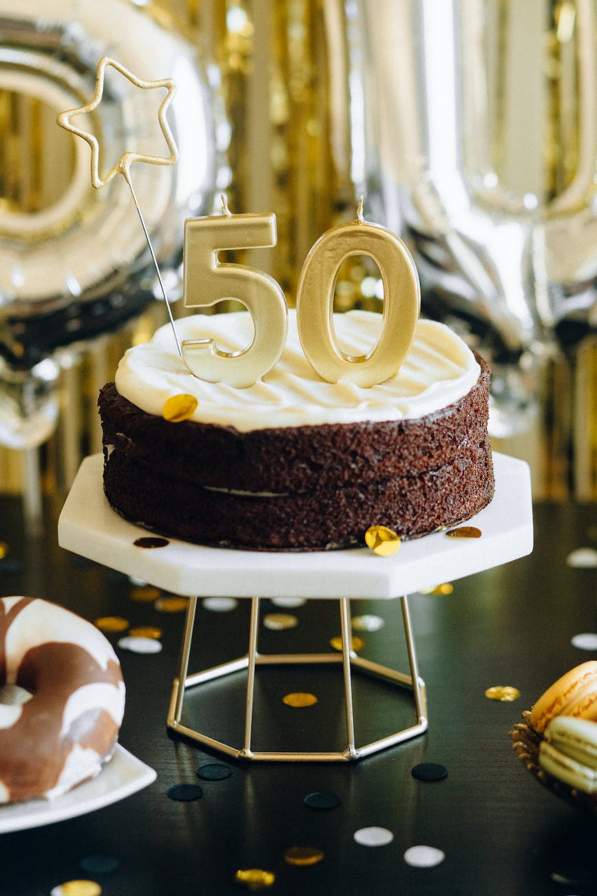 Golden Jubilee Cake -